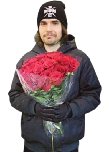 💐 Стикер «Настроение Noize MC» для Telegram