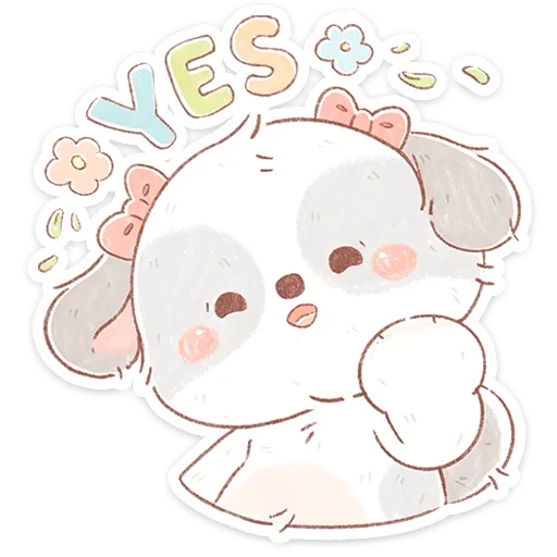 🐶 Стикер «Нола» для Telegram