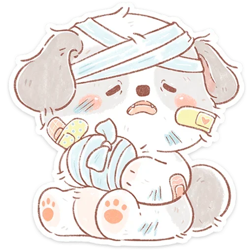🐶 Стикер «Нола» для Telegram
