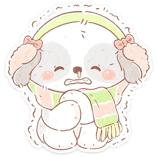 🐶 Стикер «Нола» для Telegram