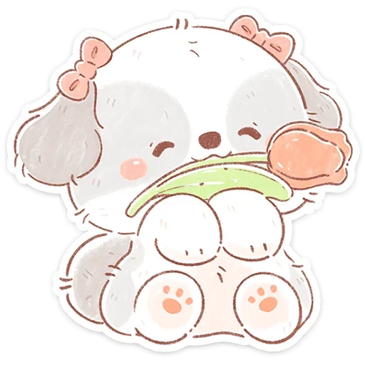 🐶 Стикер «Нола» для Telegram