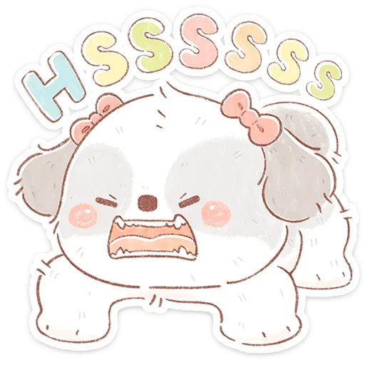 🐶 Стикер «Нола» для Telegram