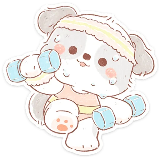 🐶 Стикер «Нола» для Telegram