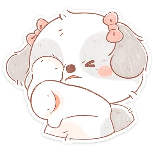 🐶 Стикер «Нола» для Telegram