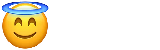 😇 Стикер «Non-Animated» для Telegram