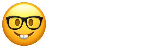 🤓 Стикер «Non-Animated» для Telegram
