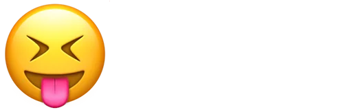 😝 Стикер «Non-Animated» для Telegram