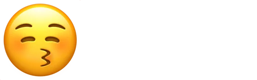 😚 Стикер «Non-Animated» для Telegram