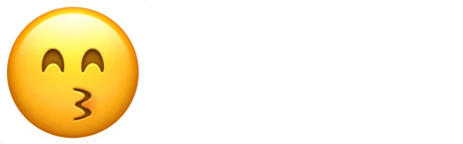 😙 Стикер «Non-Animated» для Telegram