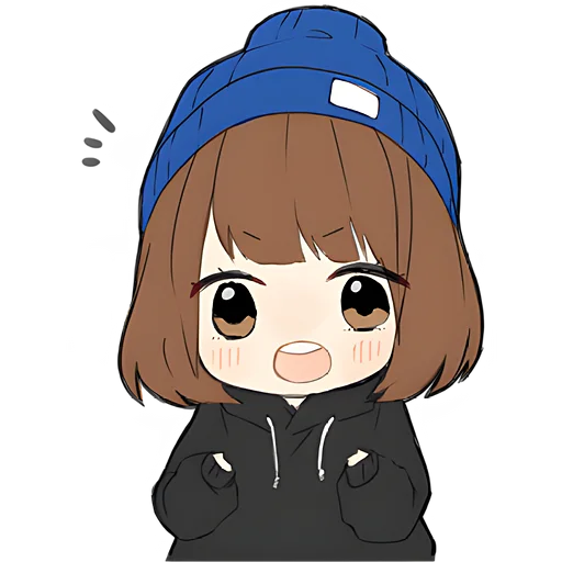 😍 Стикер «Нона чан» для Telegram