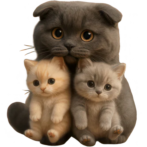 🐱 Стикер «Котик Нонг Дум» для Telegram