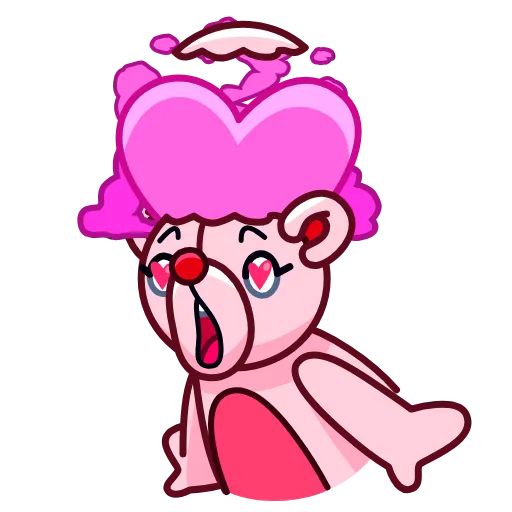 🤯 Эмодзи «Nonromantic Bear» для Telegram