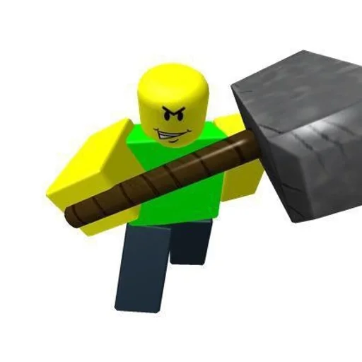 😈 Стикер «roblox noob» для Telegram