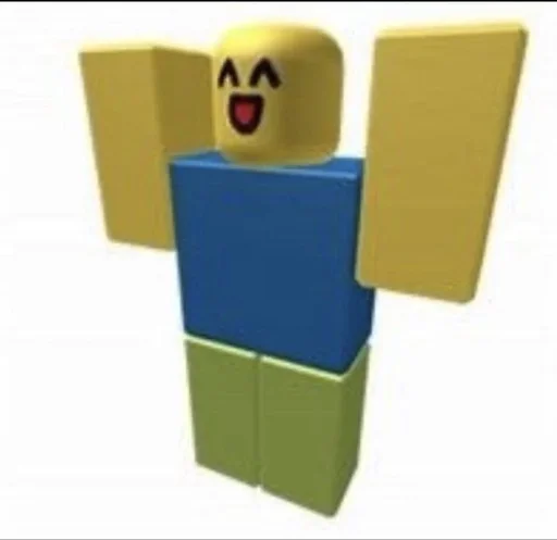 🥰 Стикер «roblox noob» для Telegram