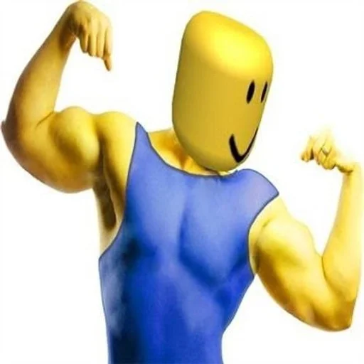 💪 Стикер «roblox noob» для Telegram