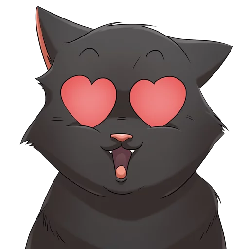 Стикерпак Nor Cat для Telegram