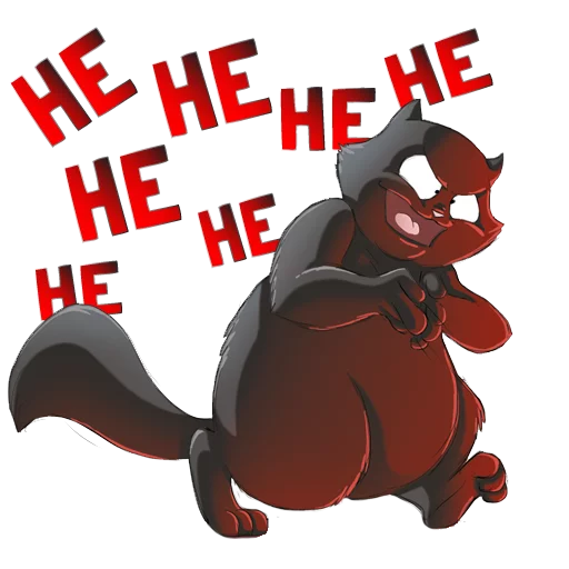 😈 Стикер «Nor Cat» для Telegram
