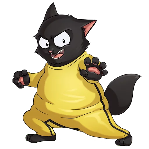 👊 Стикер «Nor Cat» для Telegram