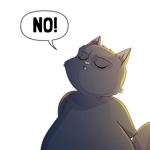 😤 Стикер «Nor Cat» для Telegram