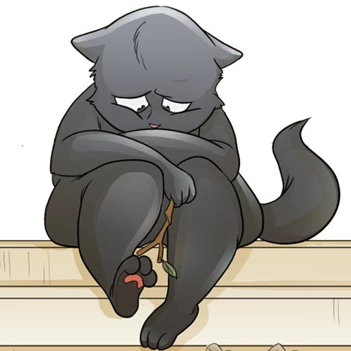 😔 Стикер «Nor Cat» для Telegram