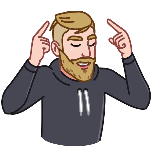 🤬 Стикер «Nordic Gamer» для Telegram
