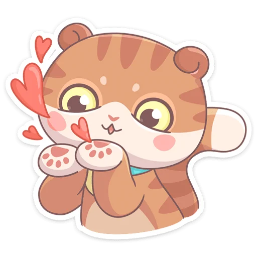 😘 Стикер «Кошечка Манеки Нори приносит удачу&;» для Telegram