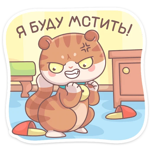 👹 Стикер «Кошечка Манеки Нори приносит удачу&;» для Telegram