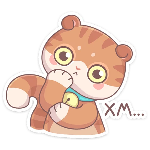 🥺 Стикер «Кошечка Манеки Нори приносит удачу&;» для Telegram