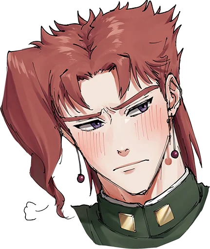 🙄 Стикер «Noriaki Kakyouin (JJBA)» для Telegram