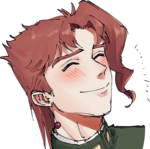 😊 Стикер «Noriaki Kakyouin (JJBA)» для Telegram
