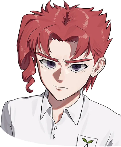 😠 Стикер «Noriaki Kakyouin (JJBA)» для Telegram