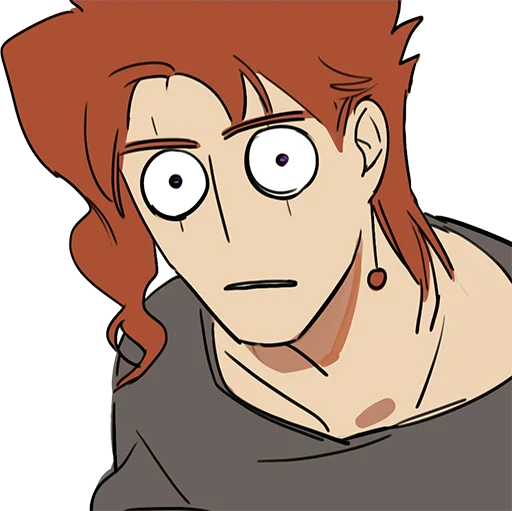 😳 Стикер «Noriaki Kakyouin (JJBA)» для Telegram