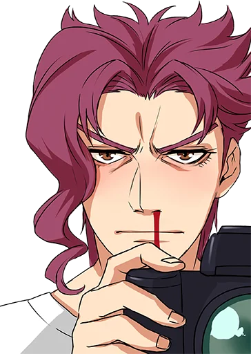 😍 Стикер «Noriaki Kakyouin (JJBA)» для Telegram