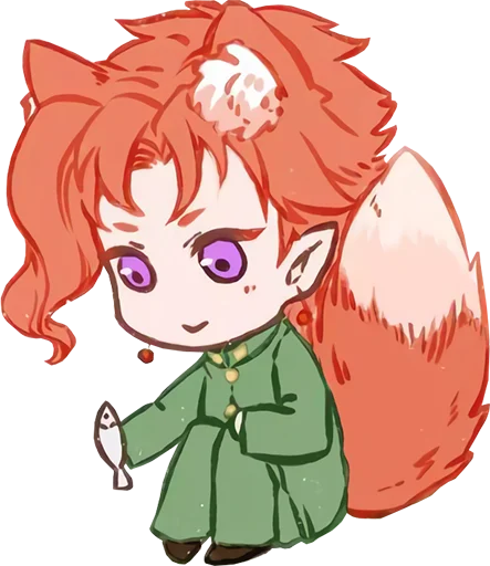 Стикерпак Noriaki Kakyouin (JJBA) для Telegram — скачать