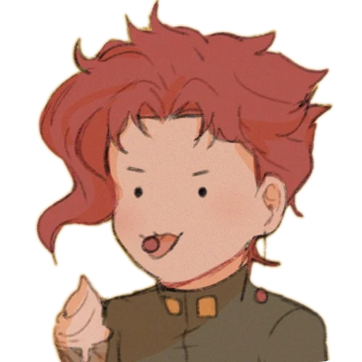 👄 Стикер «Noriaki Kakyouin (JJBA)» для Telegram
