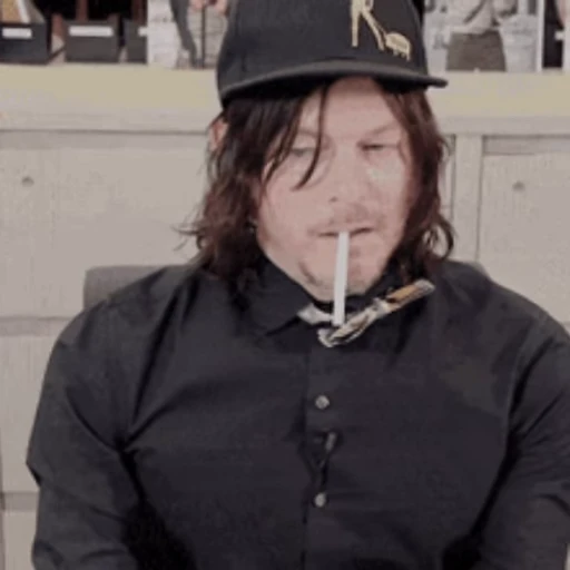 🚬 Стикер «Norman Reedus» для Telegram