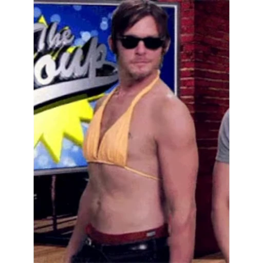 👙 Стикер «Norman Reedus» для Telegram