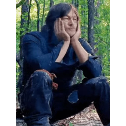 😑 Стикер «Norman Reedus» для Telegram