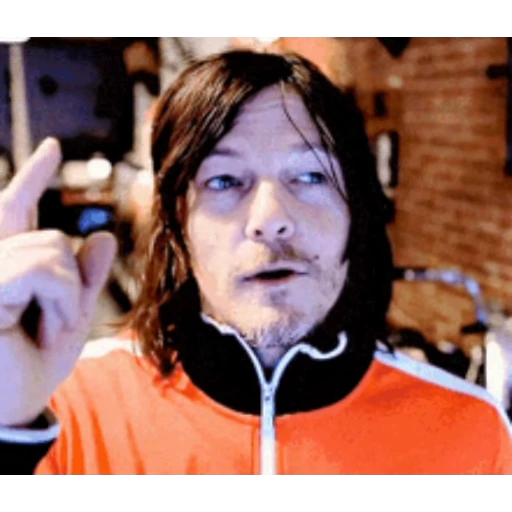 👆 Стикер «Norman Reedus» для Telegram