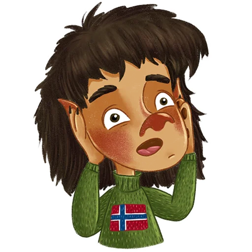 🙀 Стикер «Norsk Troll» для Telegram