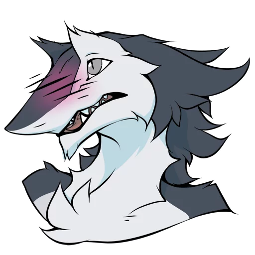 😳 Стикер «Northern Sergal» для Telegram