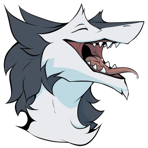 😄 Стикер «Northern Sergal» для Telegram