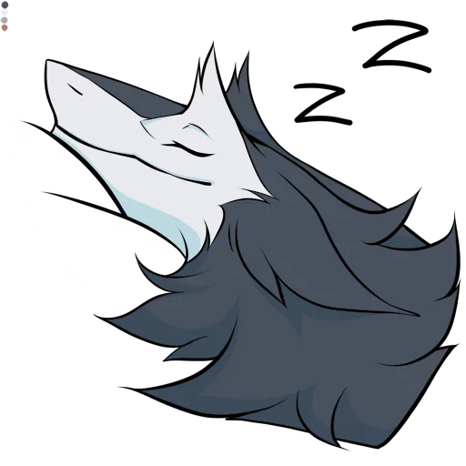 💤 Стикер «Northern Sergal» для Telegram