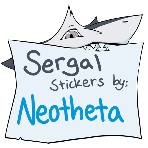📎 Стикер «Northern Sergal» для Telegram