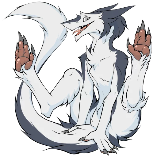 🐾 Стикер «Northern Sergal» для Telegram