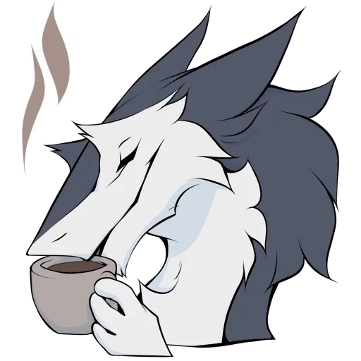 ☕ Стикер «Northern Sergal» для Telegram