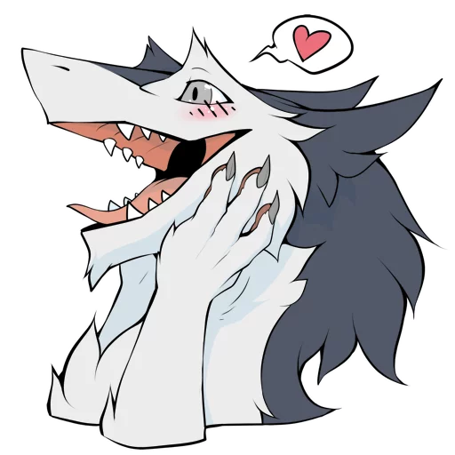 😃 Стикер «Northern Sergal» для Telegram