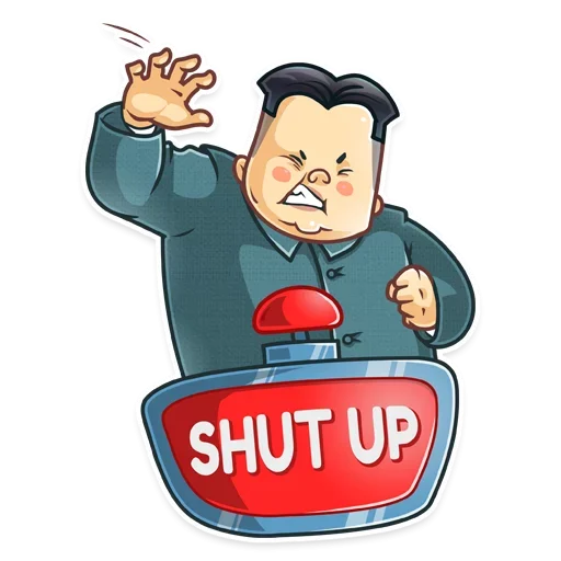 😡 Стикер «Ким Чен Ын» для Telegram