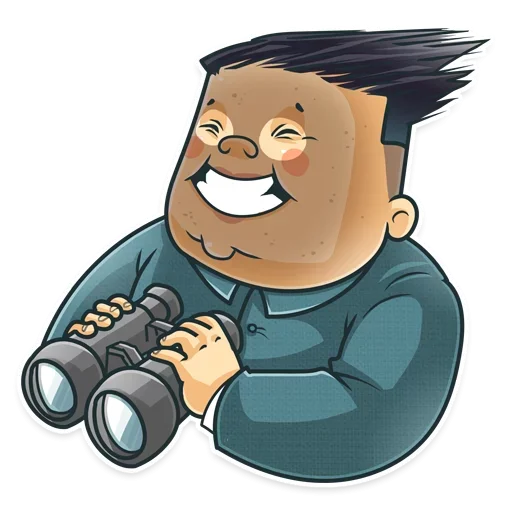 😬 Стикер «Ким Чен Ын» для Telegram
