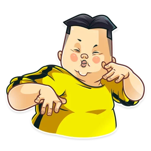 😉 Стикер «Ким Чен Ын» для Telegram